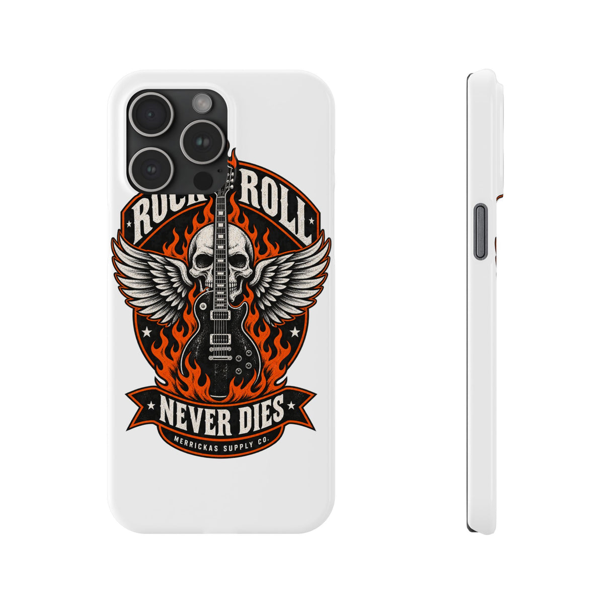 Rock N Roll Never Dies Phone Case