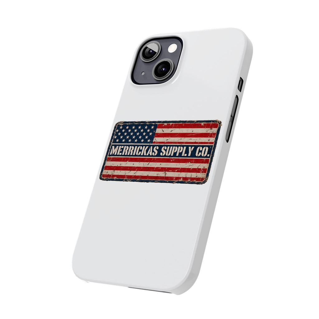 Merrickas American Flag Patch Phone Case
