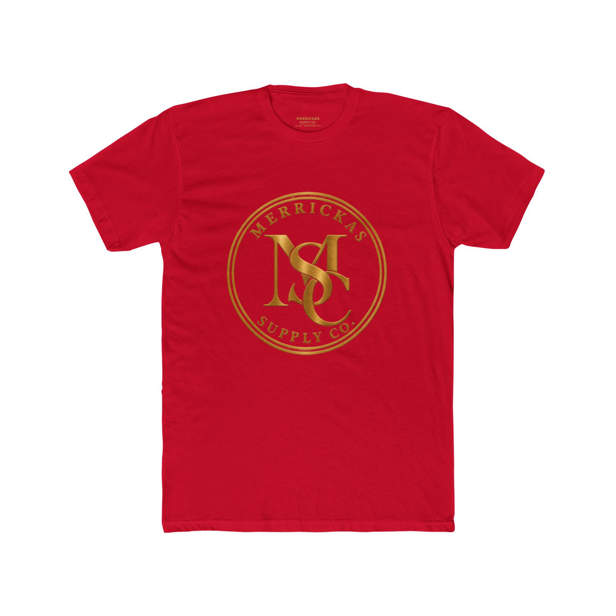 Merrickas Gold MSC Monogram T-Shirt