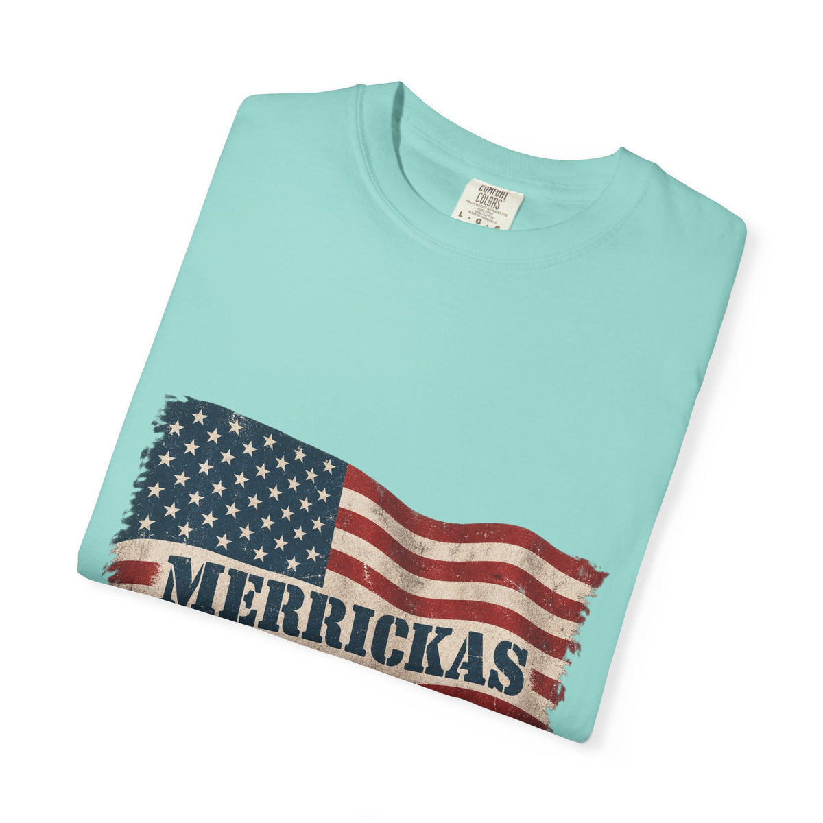 Merrickas Flag Garment-Dyed Tee