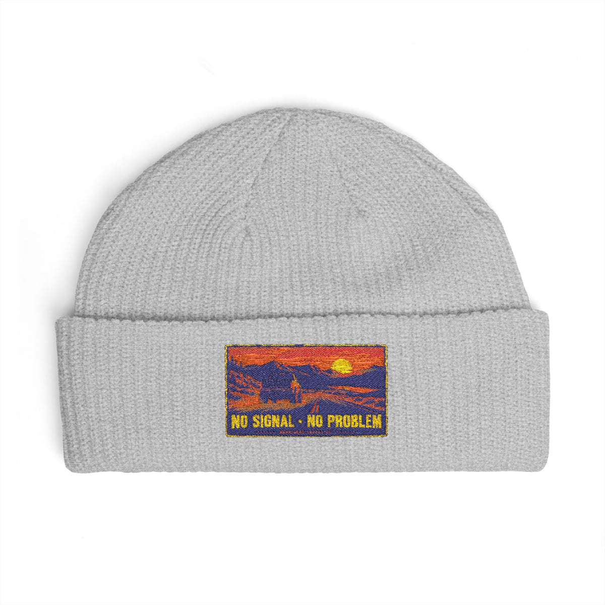 No Signal No Problem Cuff Beanie