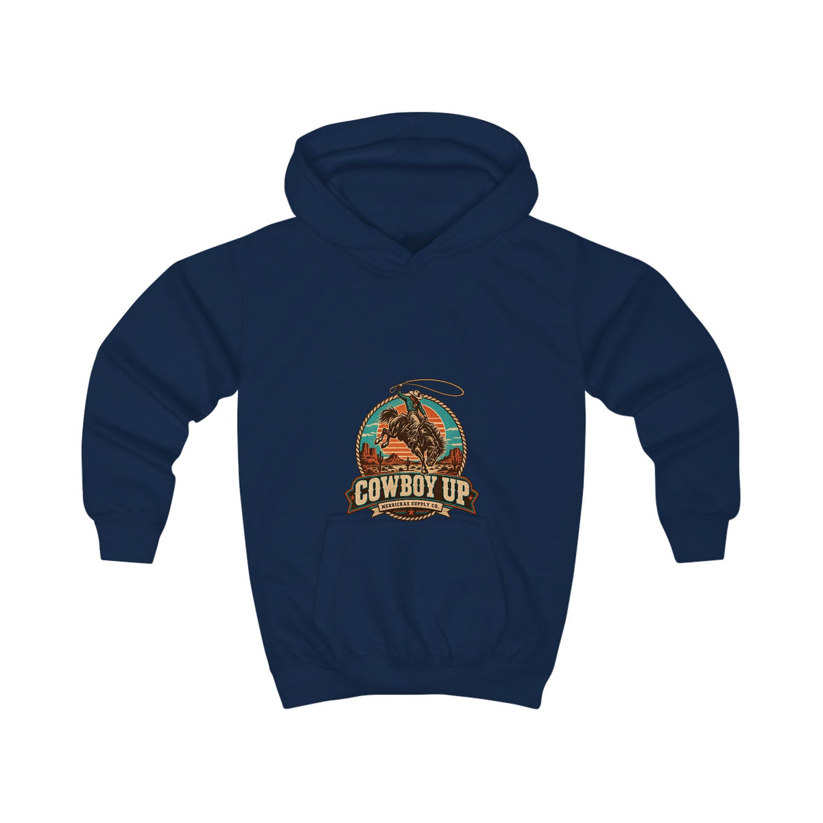 Cowboy Up Kids' Hoodie