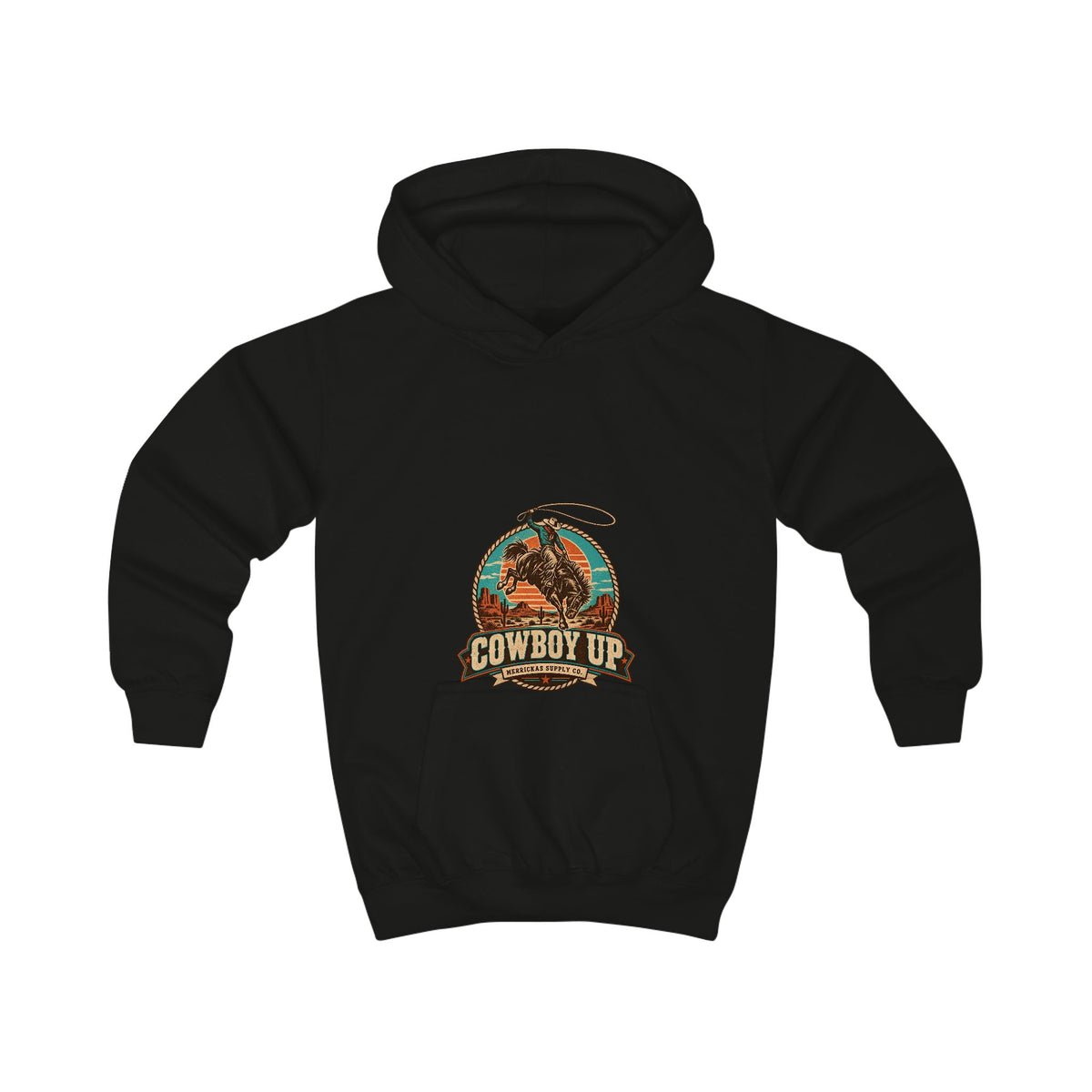 Cowboy Up Kids' Hoodie