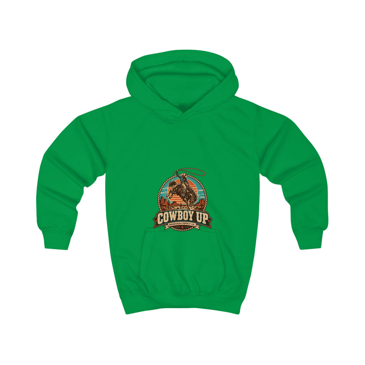 Cowboy Up Kids' Hoodie