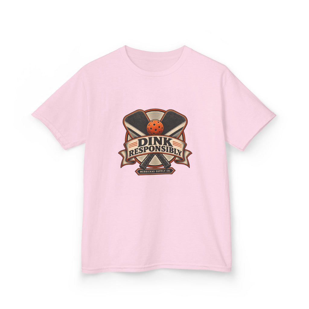 Dink Responsibly Kids Tee