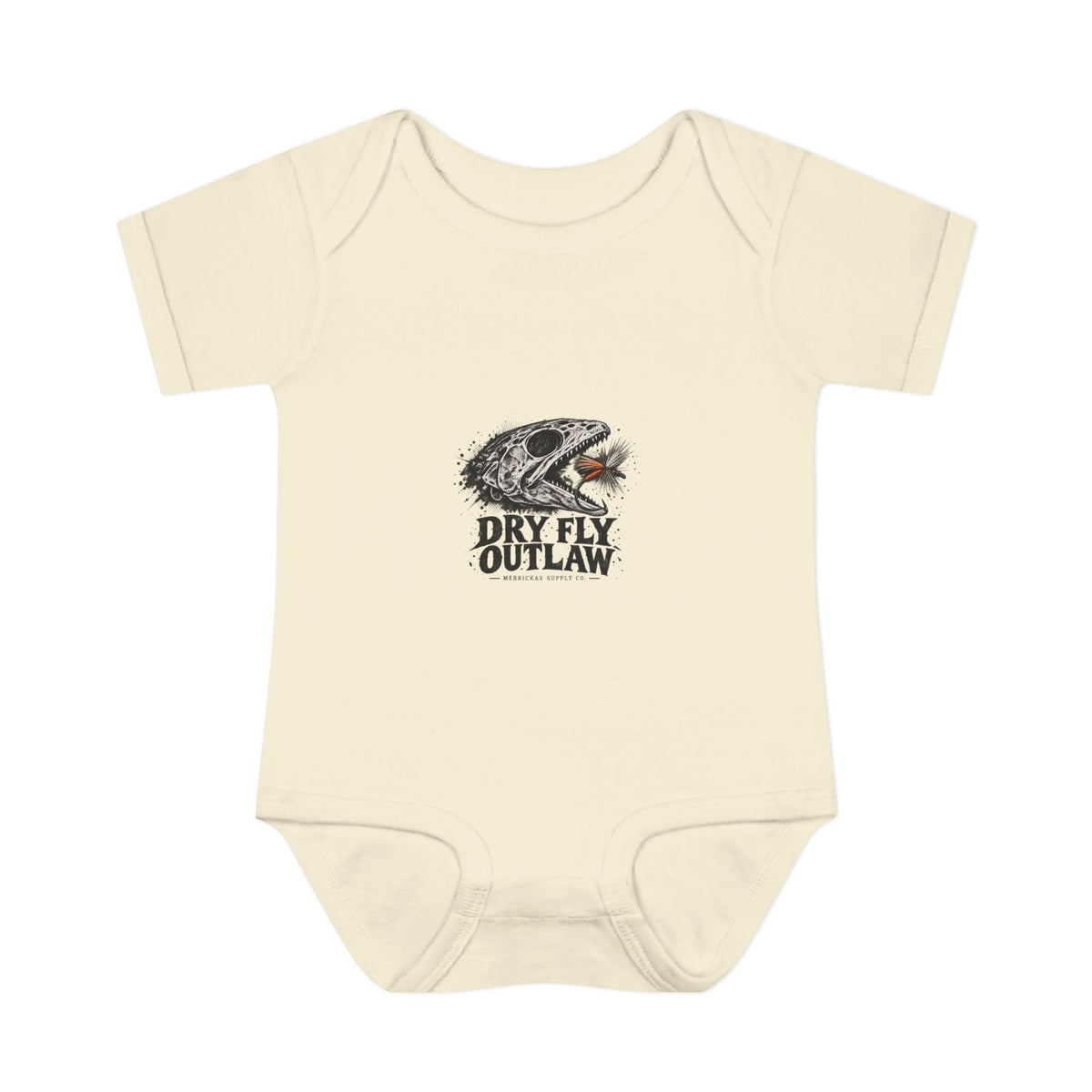 Dry Fly Outlaw Baby Onesie