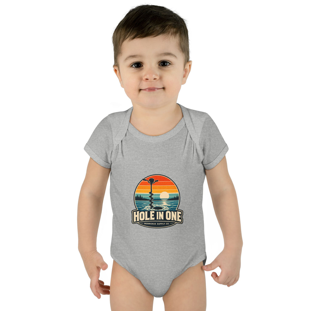 Hole In One Baby Onesie