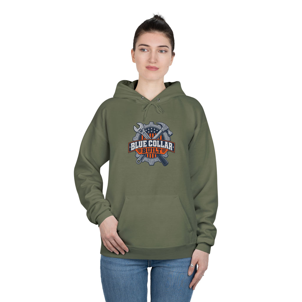 Blue Collar Built Hoodie