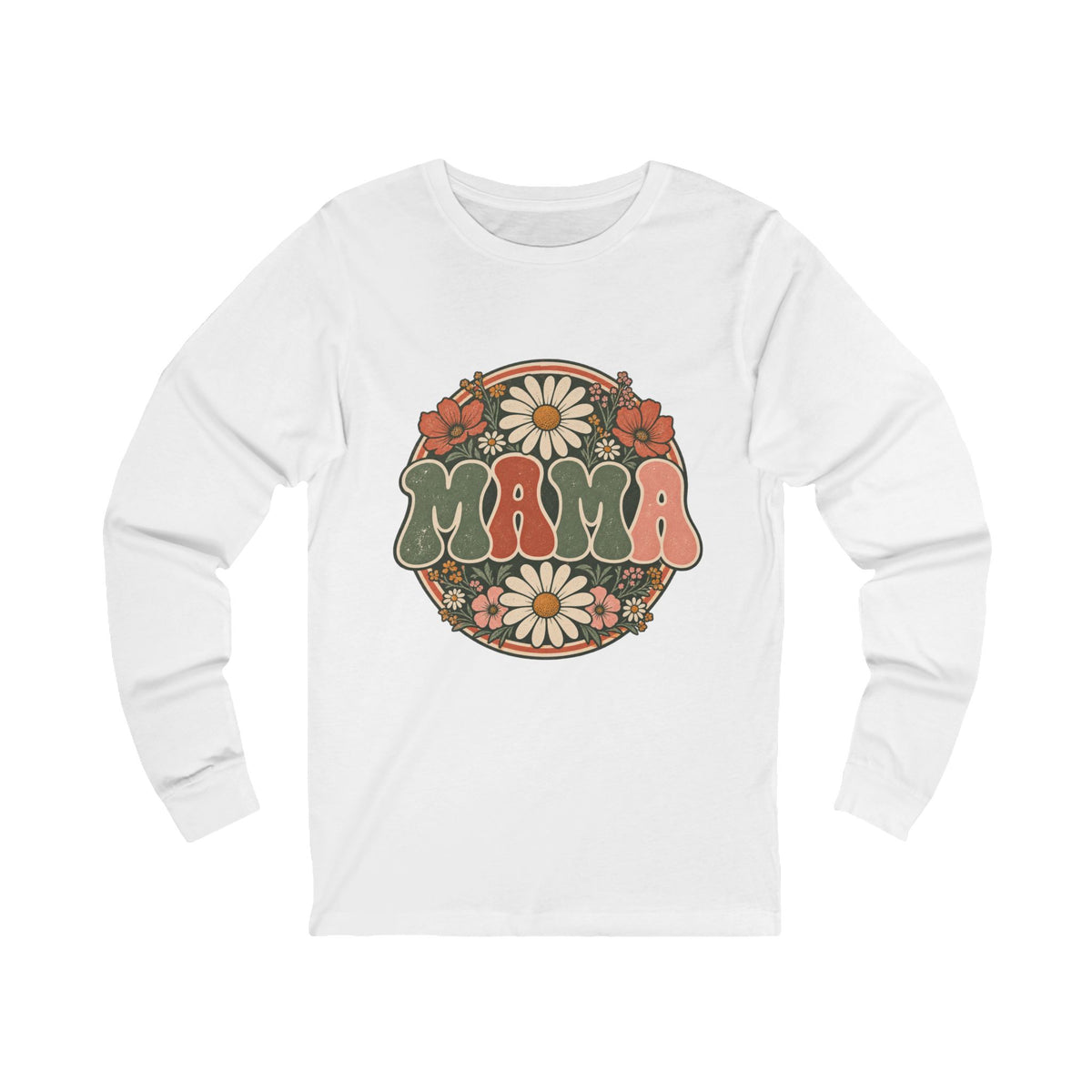 Mama Wildflower Long Sleeve Tee