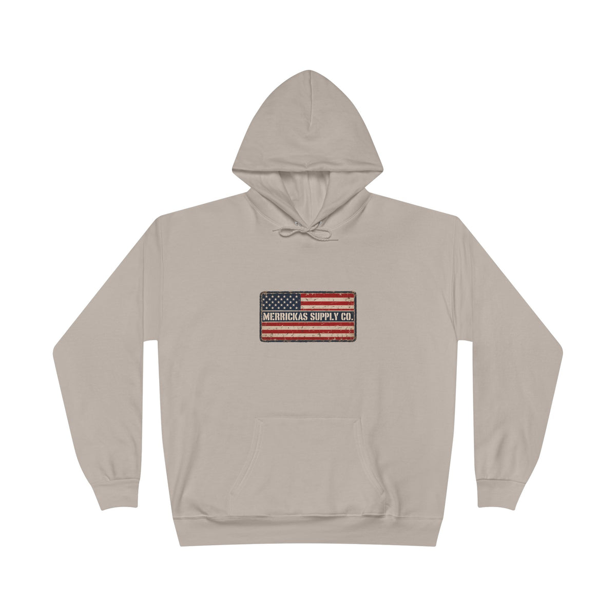 Merrickas American Flag Patch Hoodie
