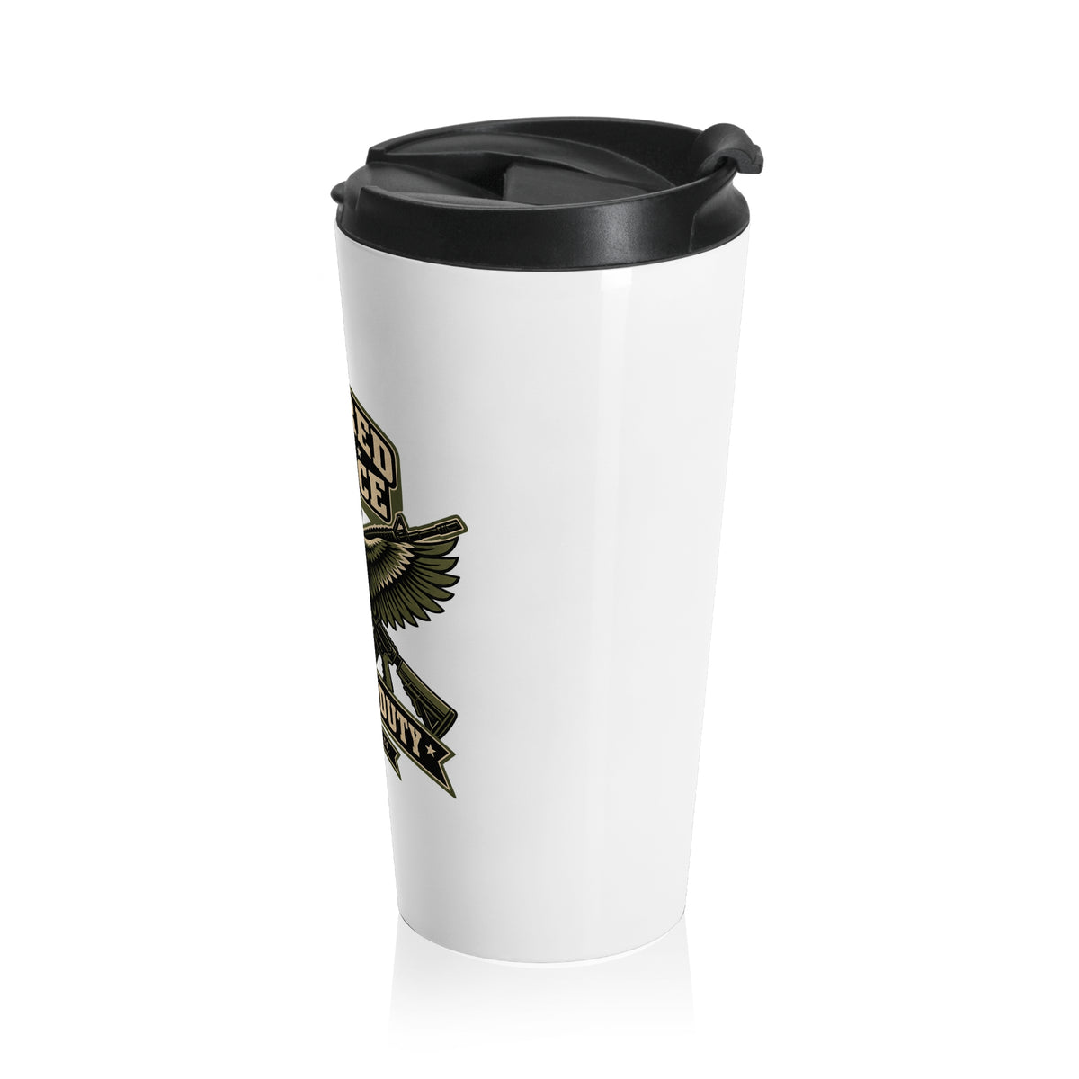 Retired From Service Not From Duty Travel Mug