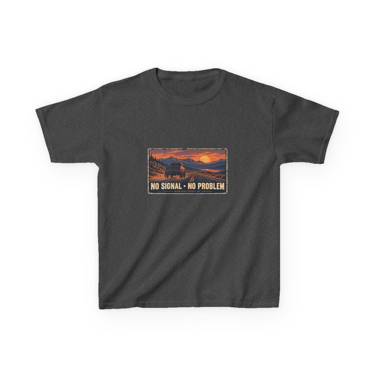 No Signal No Problem Kids Tee