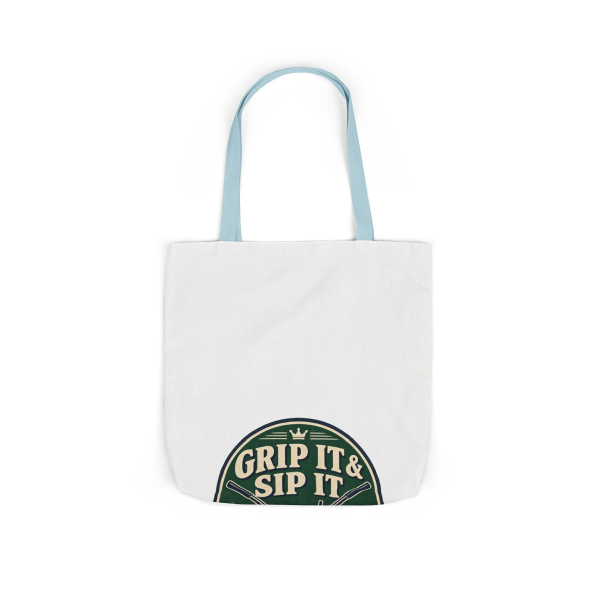Grip It & Sip It Canvas Wall Art