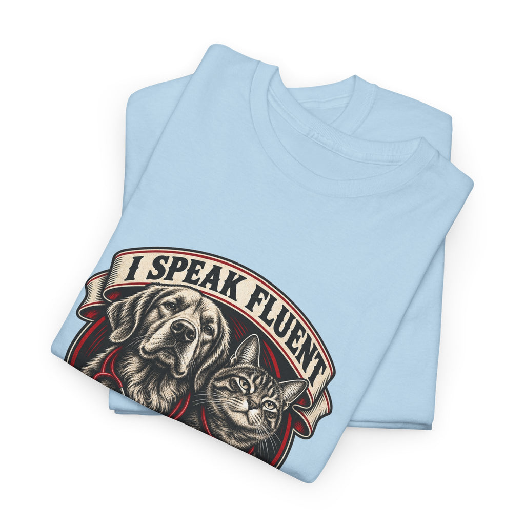 I Speak Fluent Bark And Meow Classic Tee