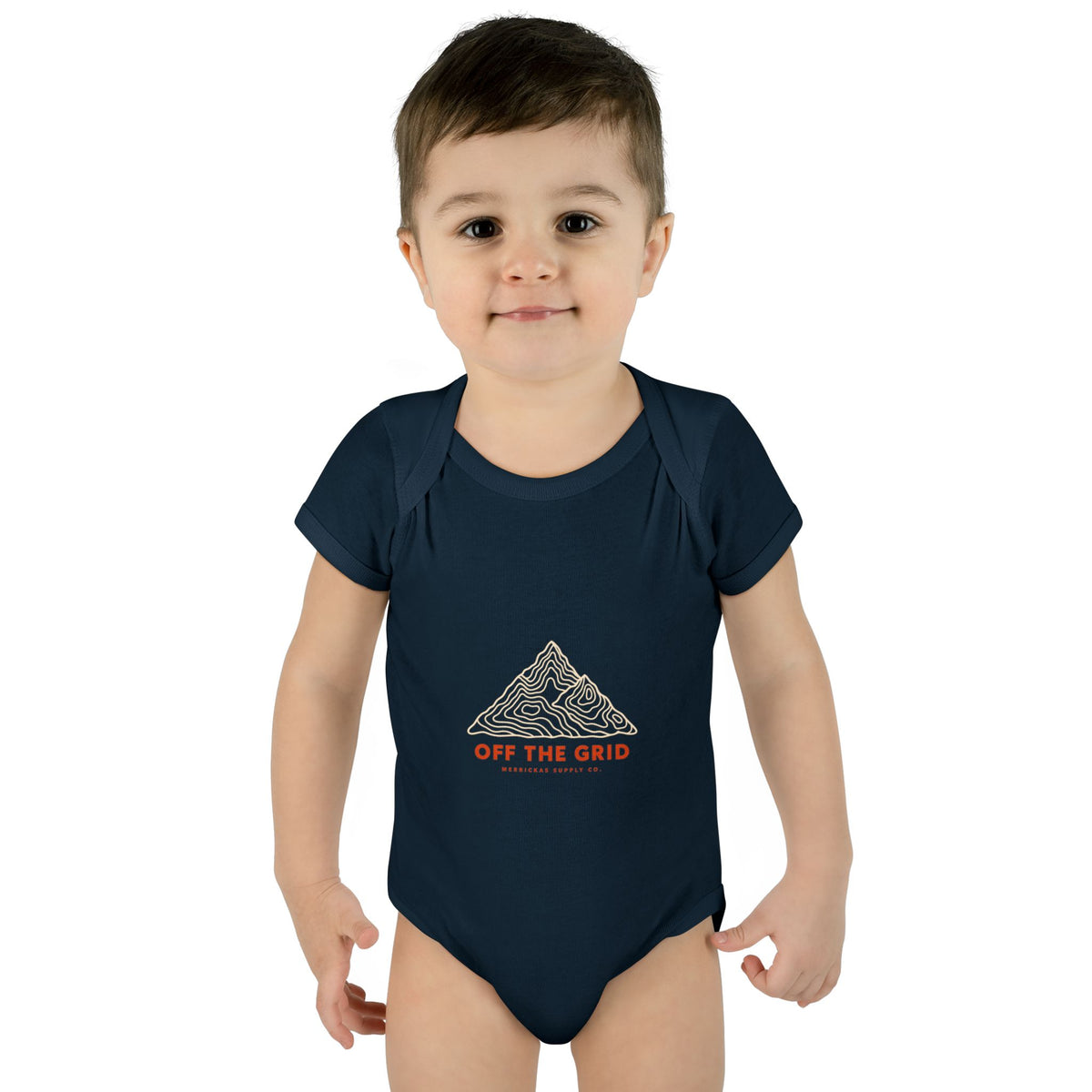 Off The Grid Baby Onesie