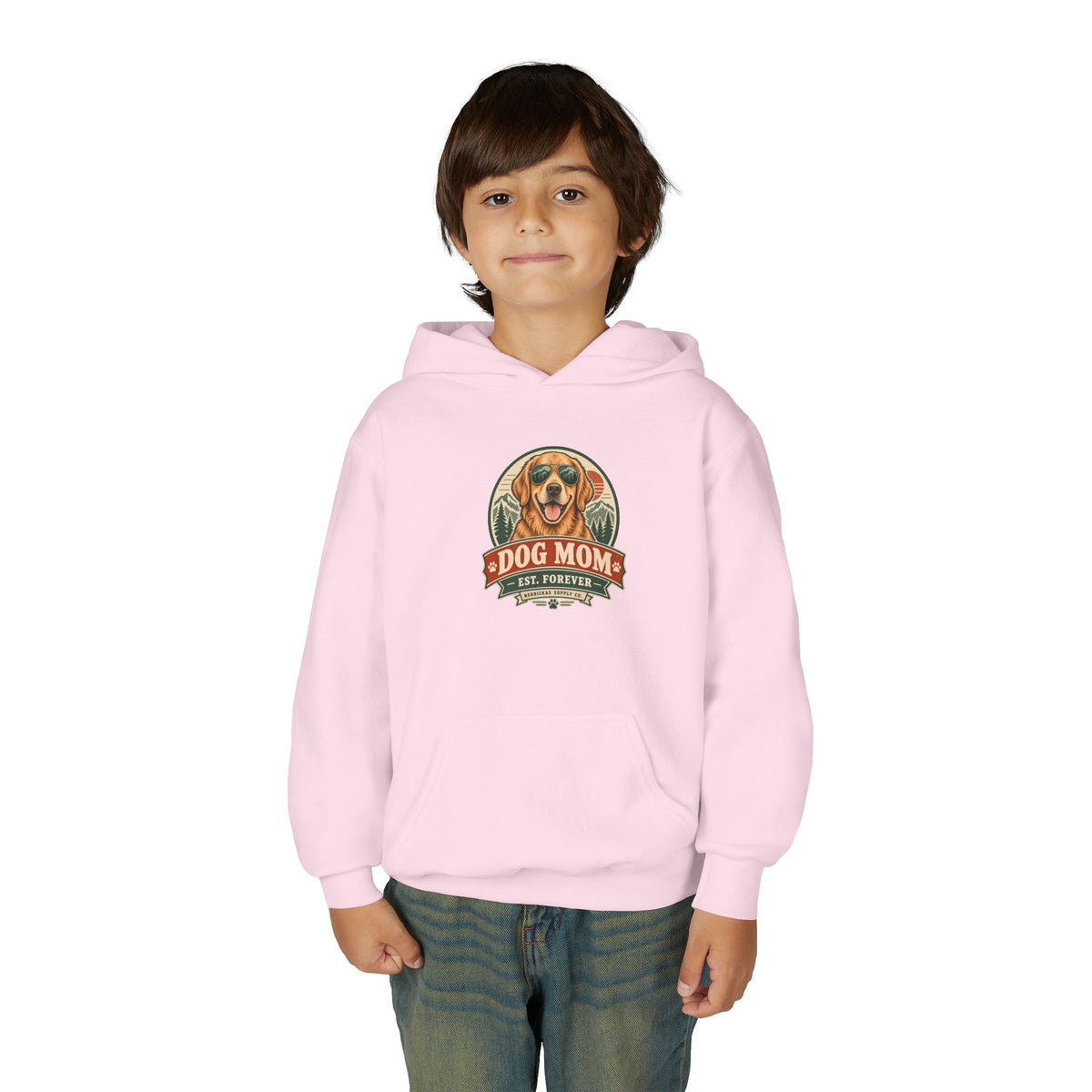 Dog Mom Est. Forever Youth Hoodie