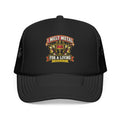 I Melt Metal For A Living Foam Trucker Hat