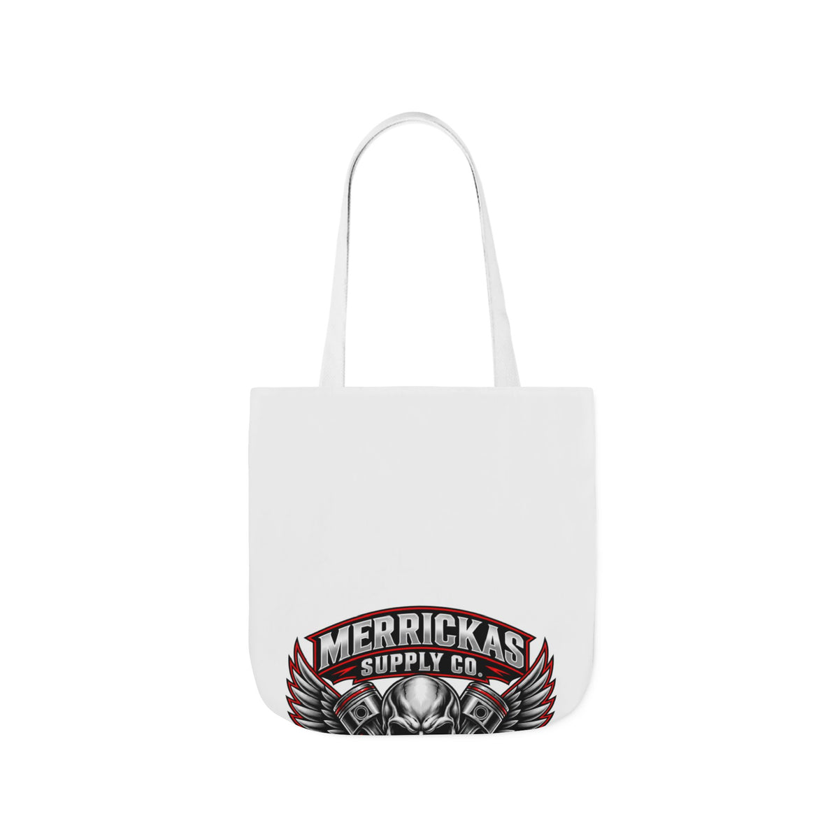 Merrickas Ride Hard Winged Skull Canvas Wall Art