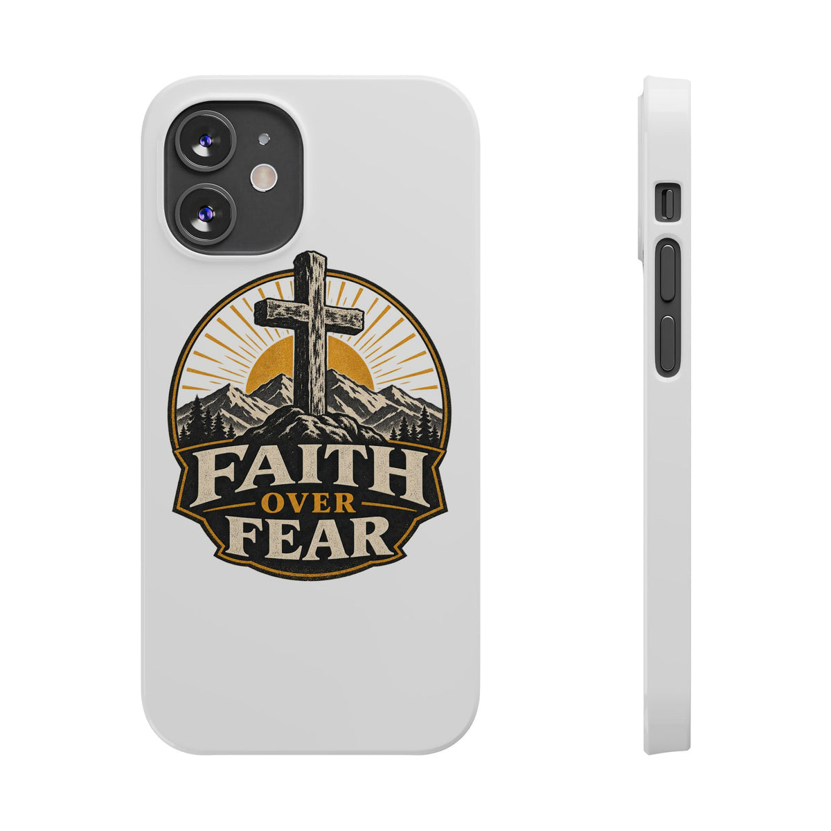 Faith Over Fear Phone Case