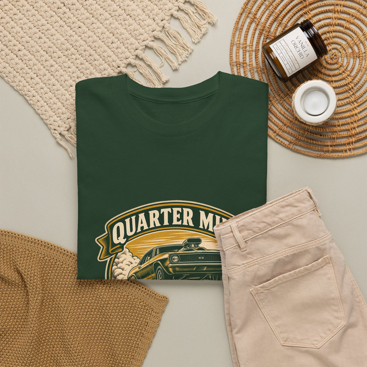 Quarter Mile At A Time Classic Tee