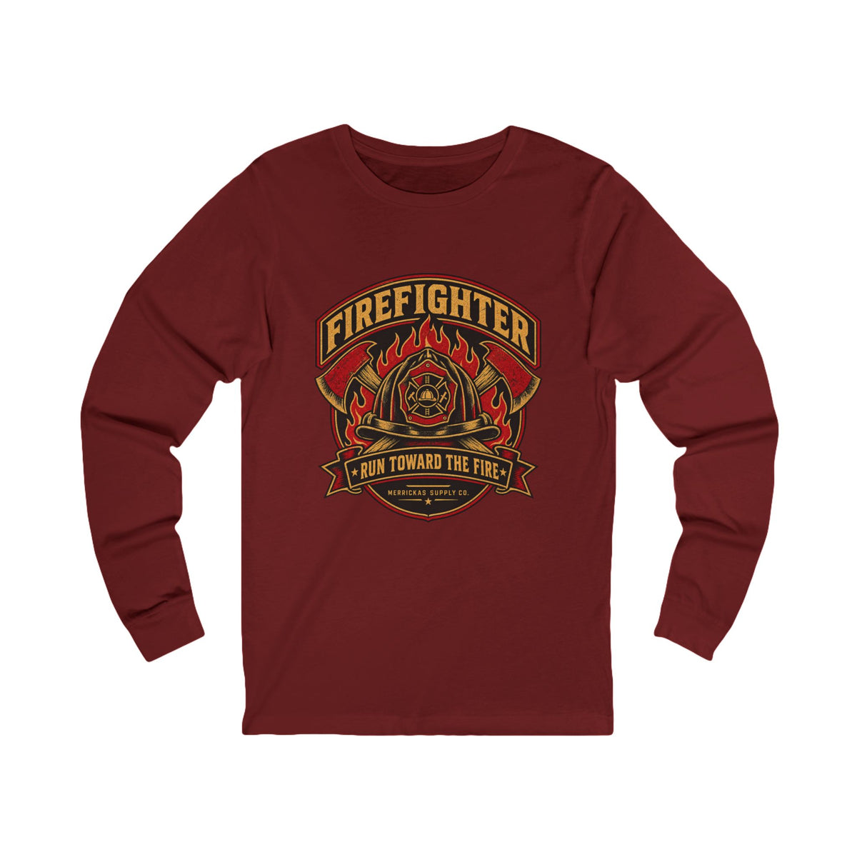 Run Toward The Fire Long Sleeve Tee