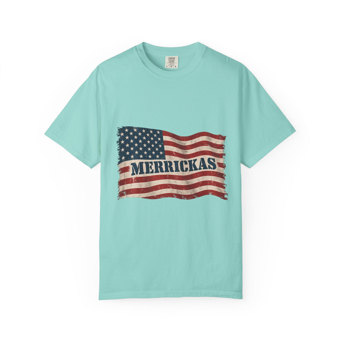Merrickas Flag Garment-Dyed Tee