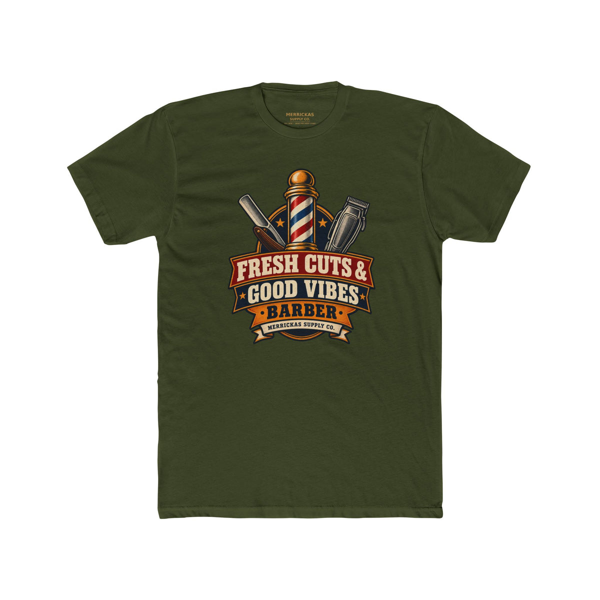 Fresh Cuts & Good Vibes Premium Tee