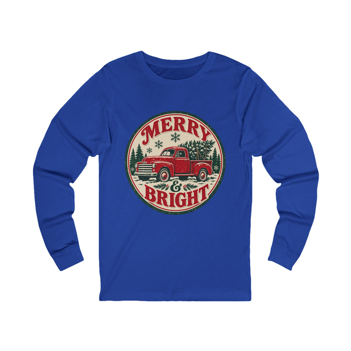 Merry & Bright Long Sleeve Tee