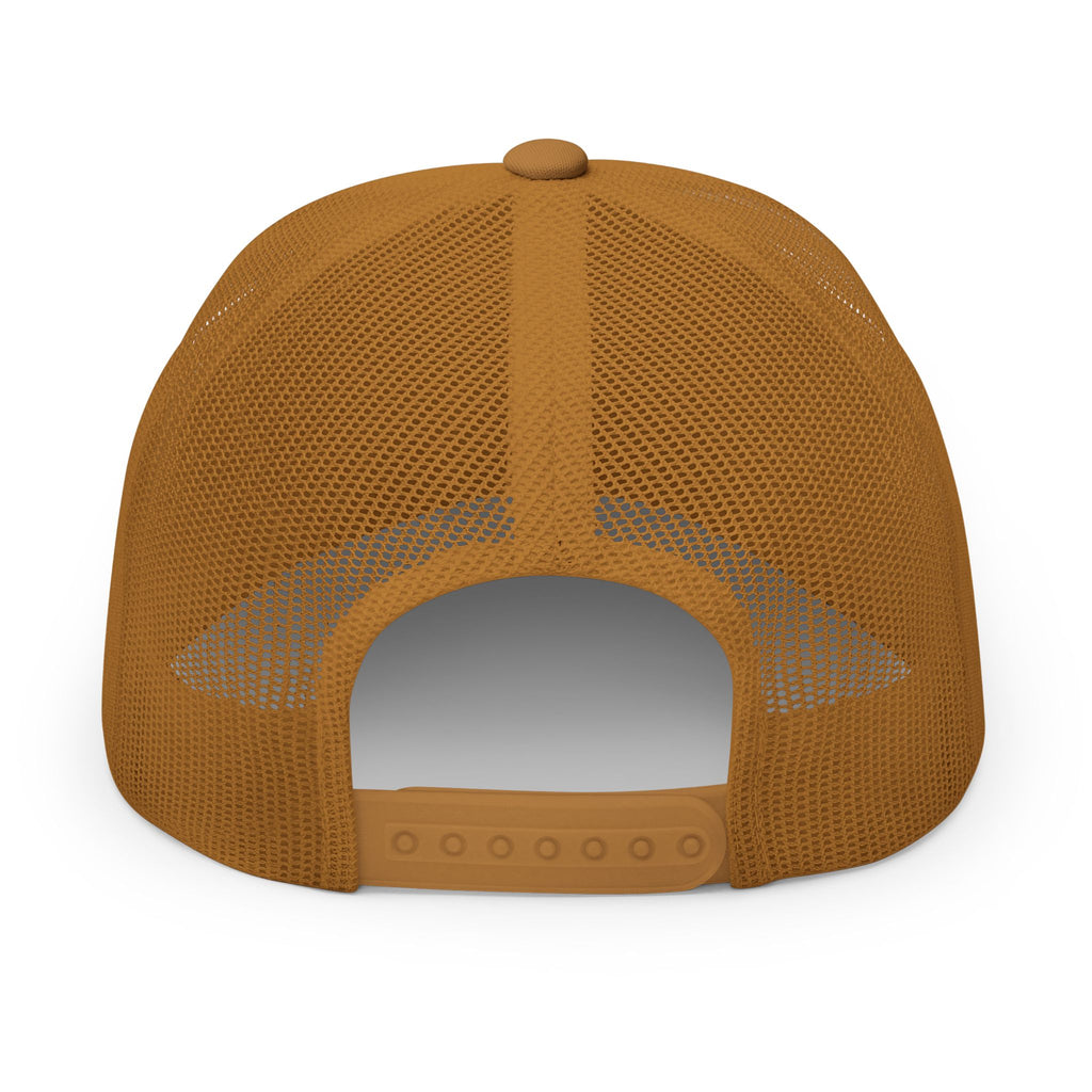 Chasing Antlers Leather Patch Trucker Cap