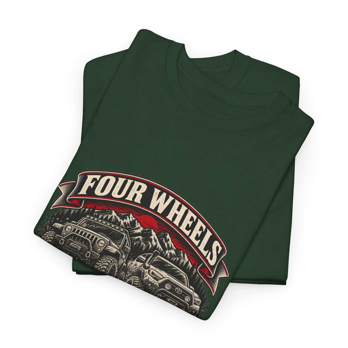 Four Wheels Zero Rules Classic Tee