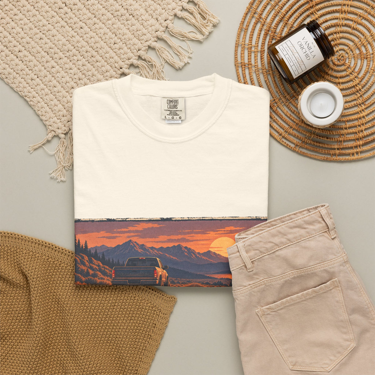 No Signal No Problem Garment-Dyed Tee