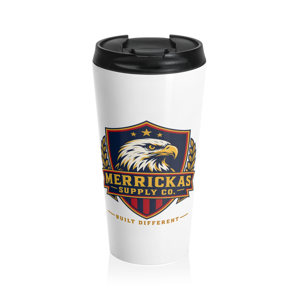 Merrickas Eagle Shield Crest Travel Mug