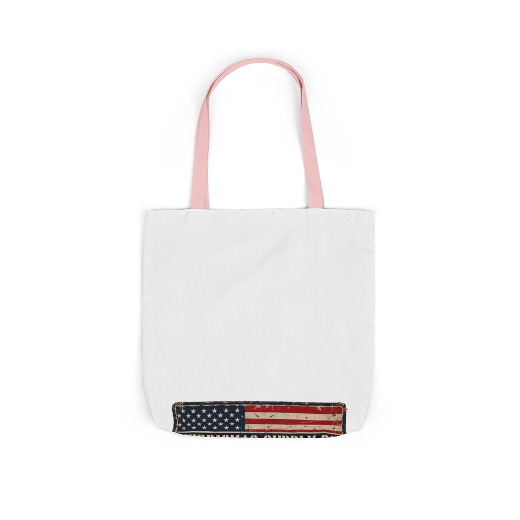 Merrickas American Flag Patch Canvas Wall Art
