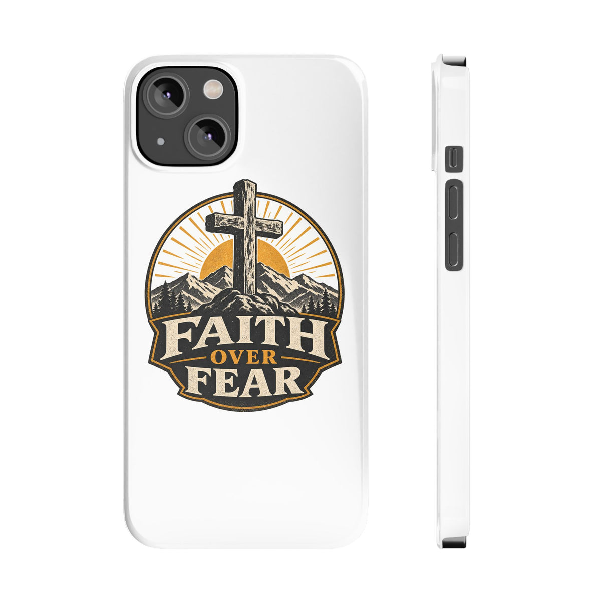 Faith Over Fear Phone Case