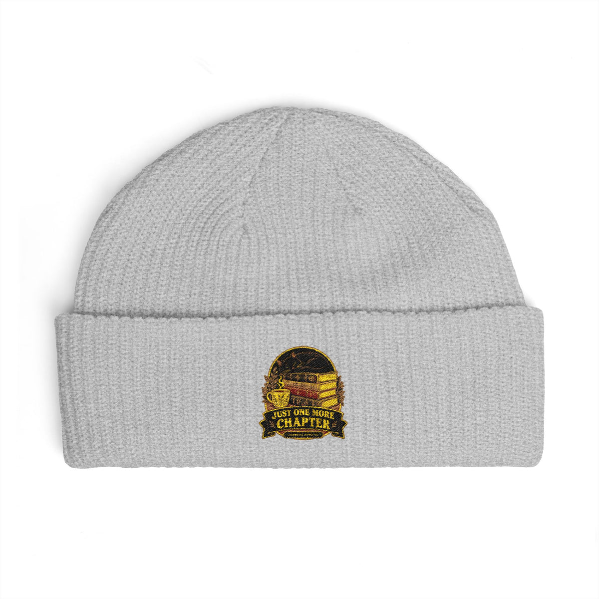 Just One More Chapter Cuff Beanie