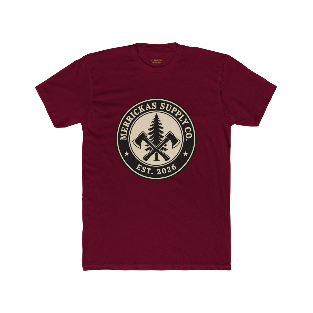 Merrickas Heritage Axe Badge T-Shirt