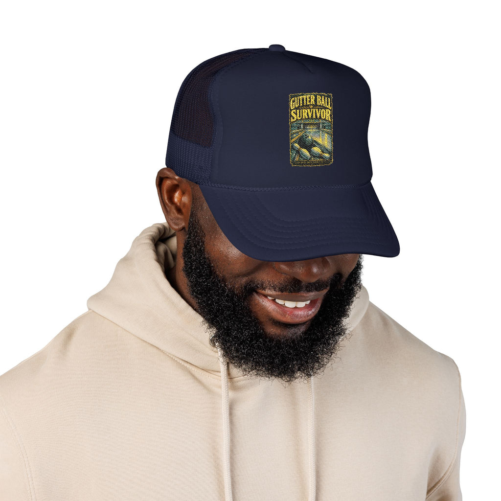 Gutter Ball Survivor Foam Trucker Hat