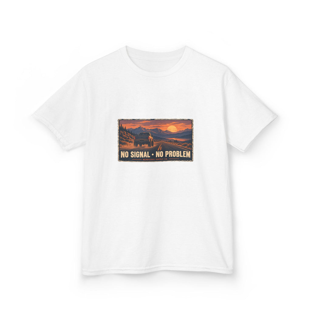 No Signal No Problem Kids Tee