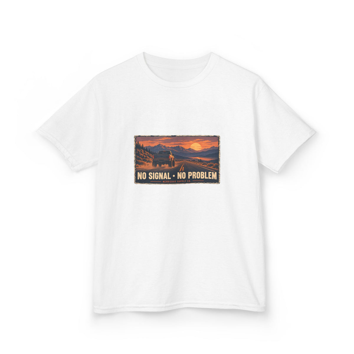 No Signal No Problem Kids Tee