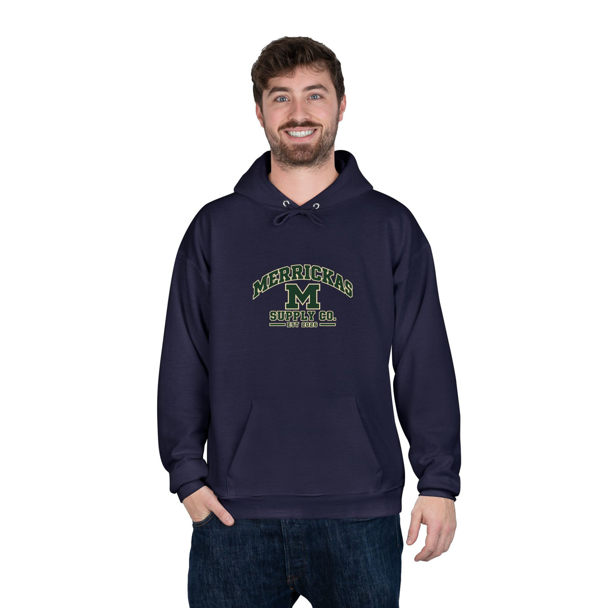 Merrickas Varsity M Hoodie