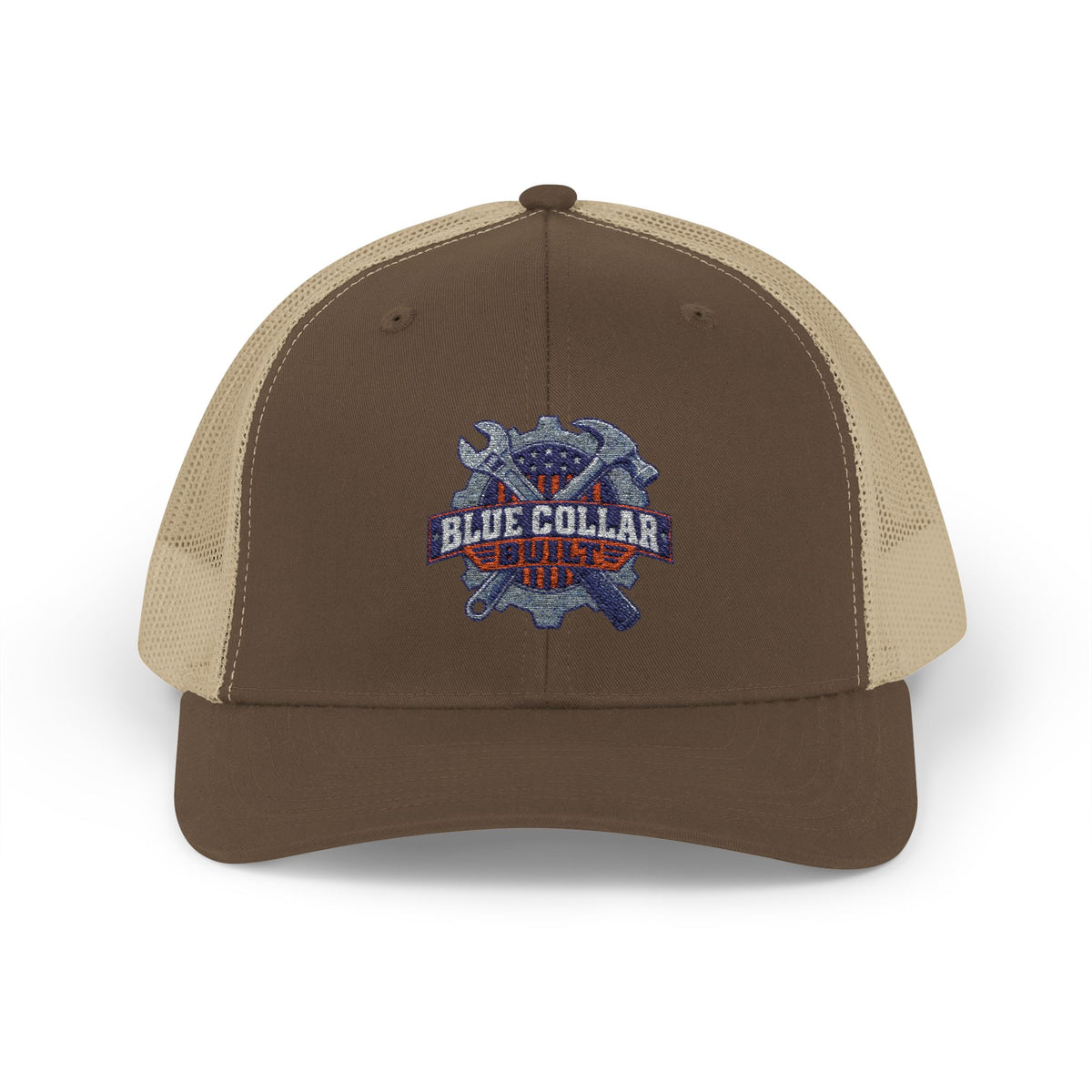 Blue Collar Built Snapback Trucker Hat