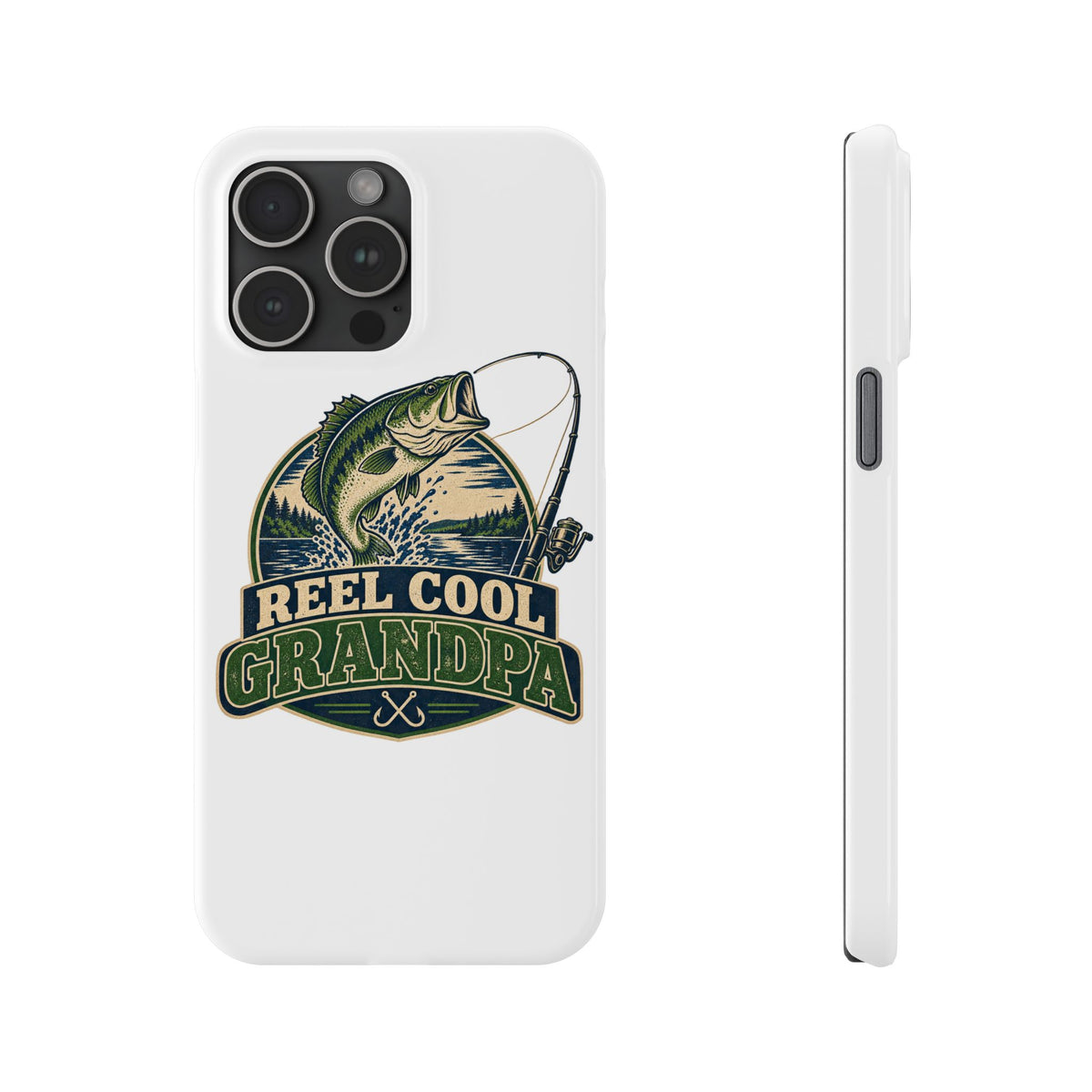 Reel Cool Grandpa Phone Case