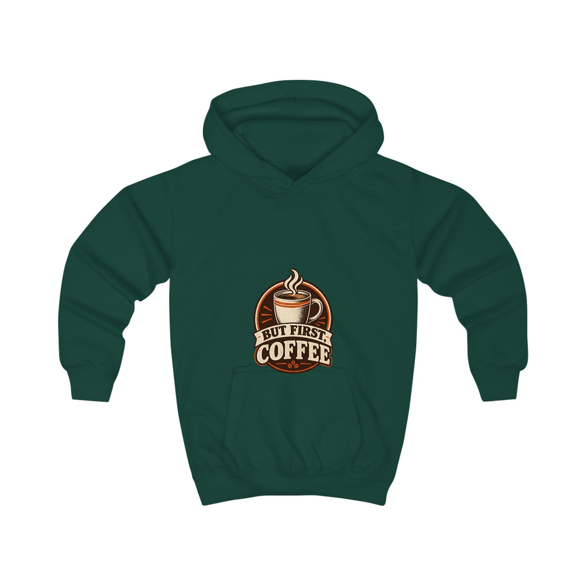 But First Coffee Kids' Hoodie