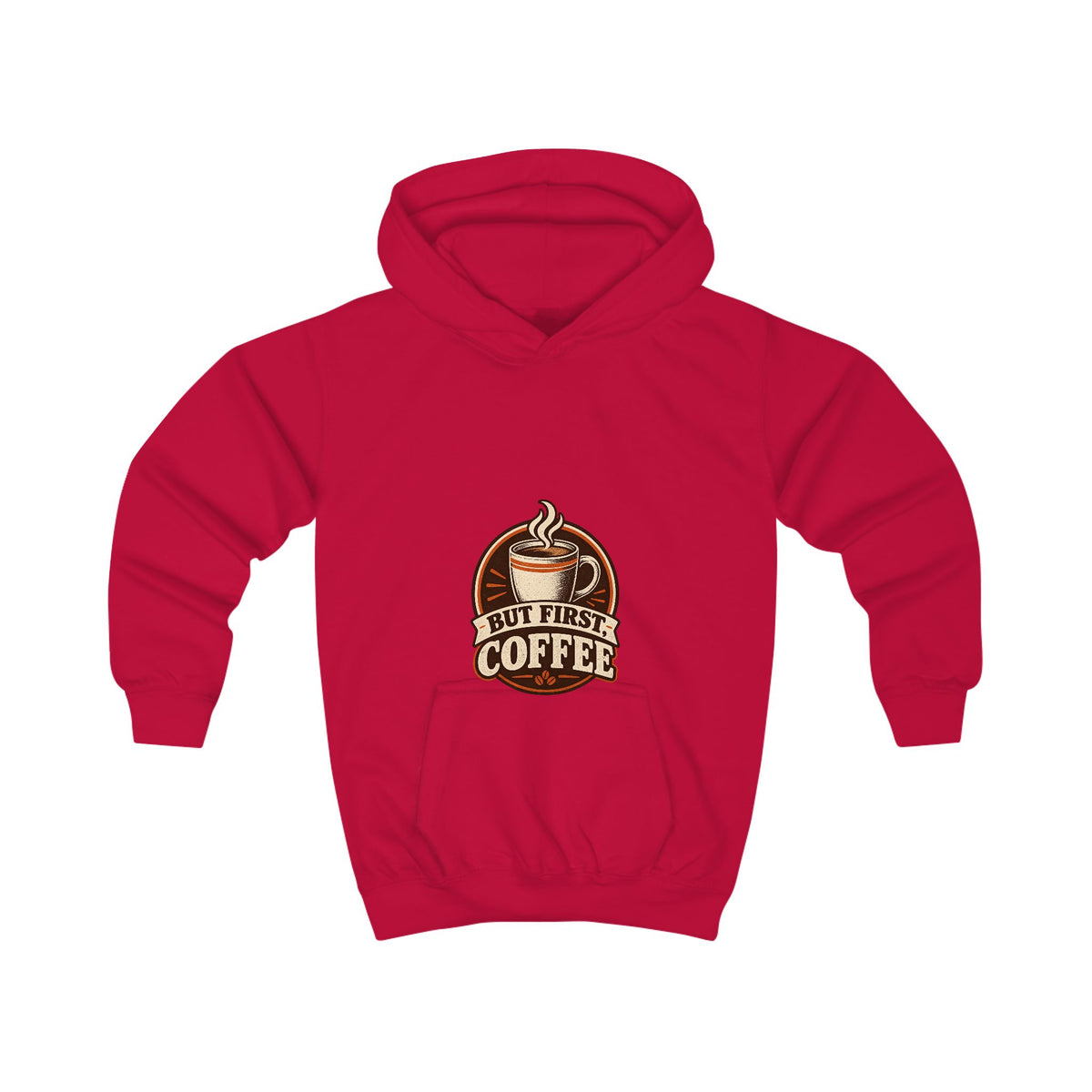 But First Coffee Kids' Hoodie