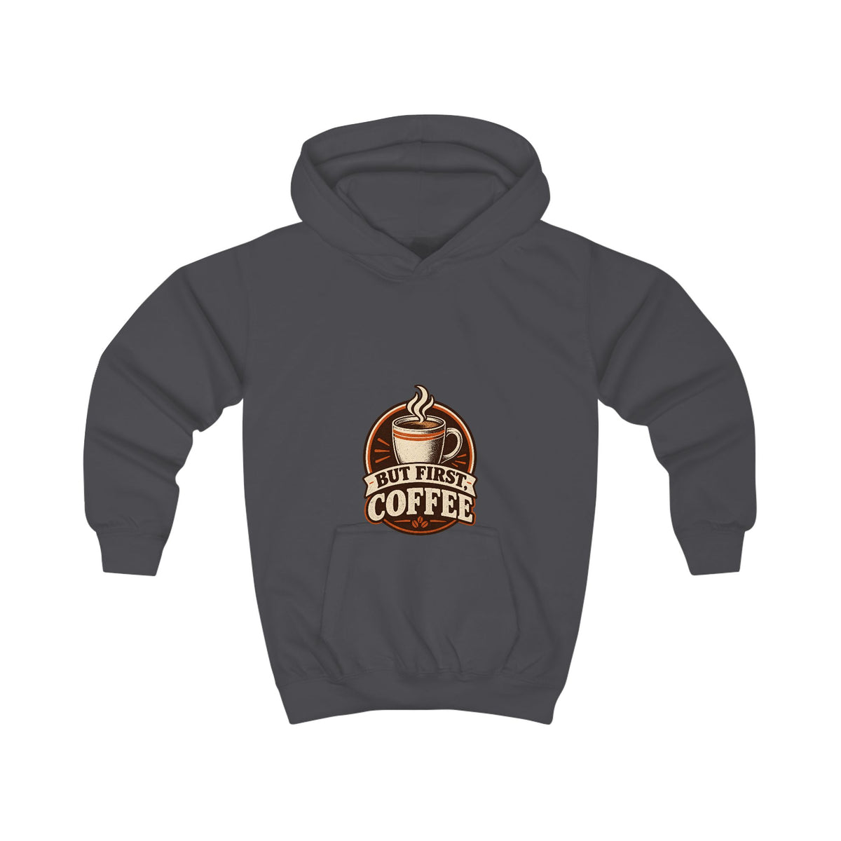 But First Coffee Kids' Hoodie