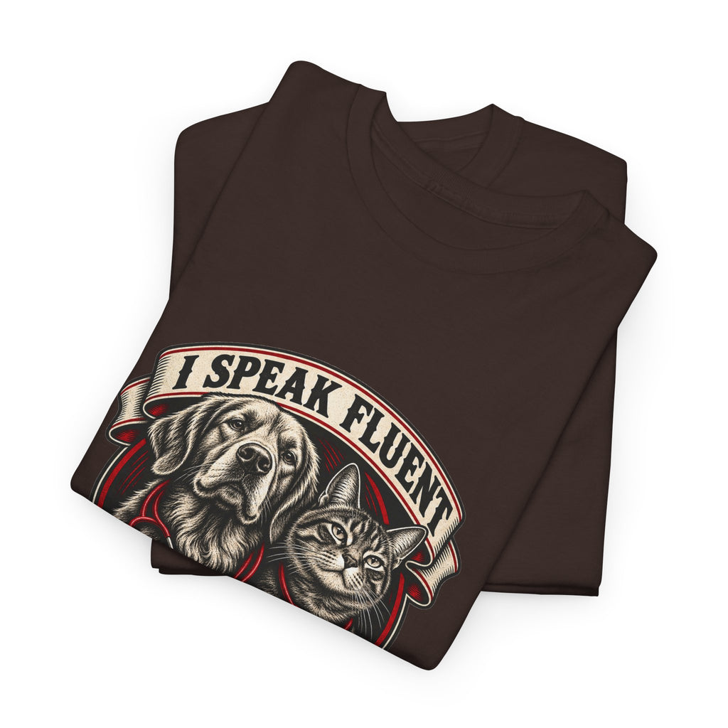 I Speak Fluent Bark And Meow Classic Tee