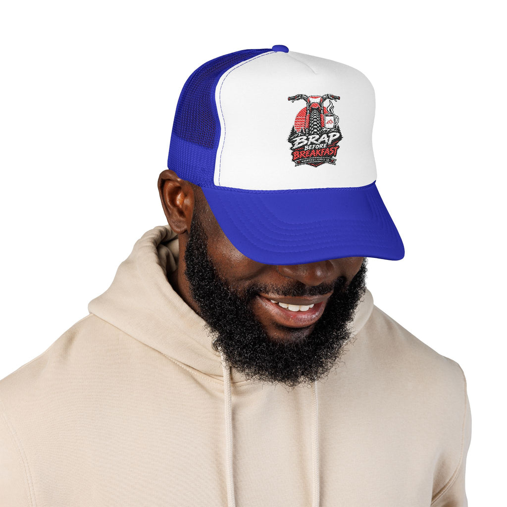 Brap Before Breakfast Foam Trucker Hat
