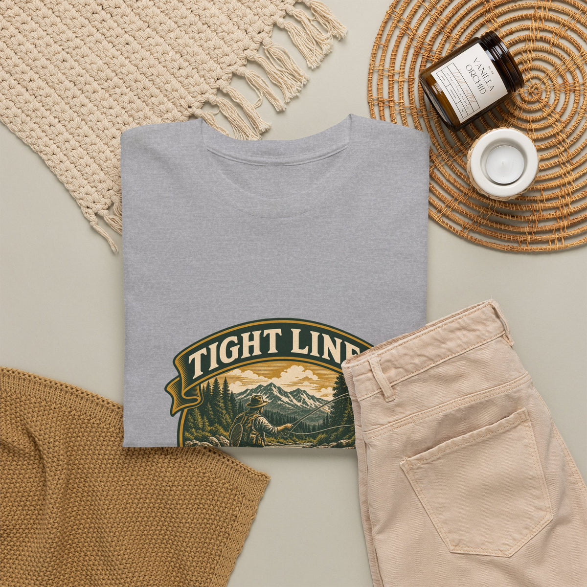 Tight Lines Clear Minds Classic Tee