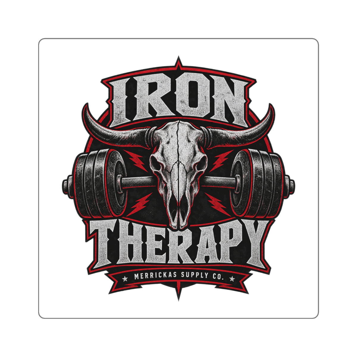 Iron Therapy Sticker
