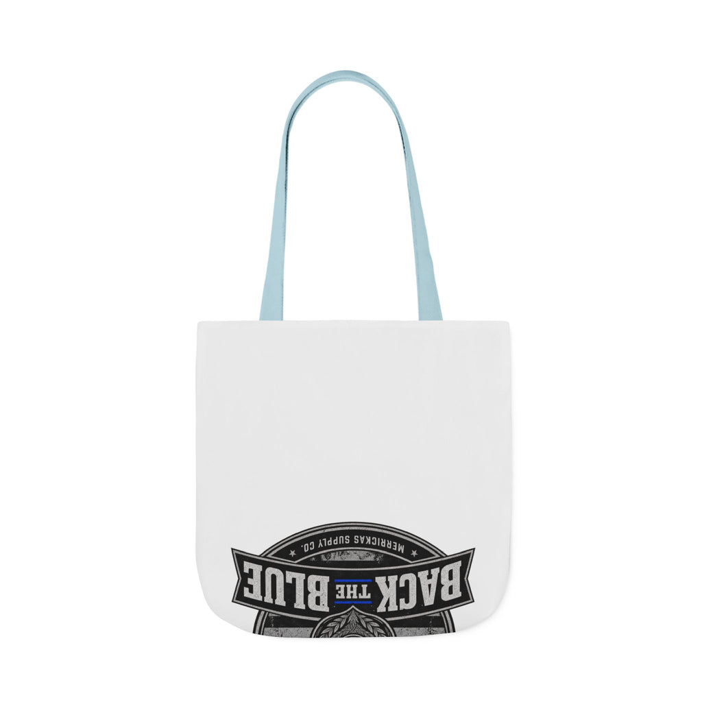 Back The Blue Canvas Wall Art